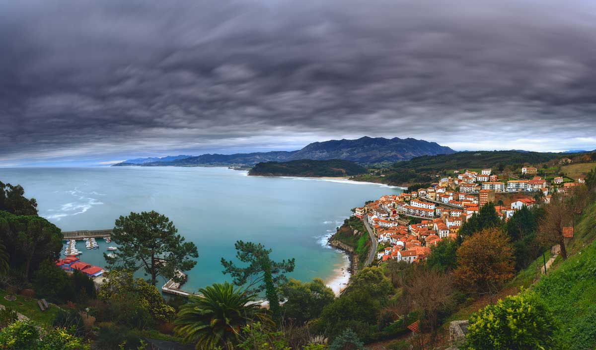 Fotografía De Lastres , Panorámica Fotografíada Por Glendor Diaz